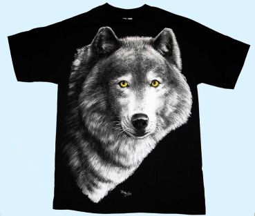 Shirt großer Wolf
